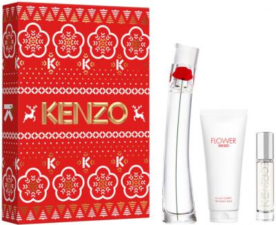 Flower By Kenzo Coffret Eau de Parfum 50ml + Vaporisateur voyage 10