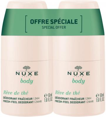Nuxe Reve DE THE R&ecirc;ve de Th&eacute; Duo d&eacute;odorants fraicheur 2 x 50ml