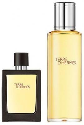 Terre d'Herm&egrave;s Parfum Vaporisateur de Voyage 30 ml et Recharge 125
