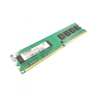 Barrette M&eacute;moire 1Go RAM DDR2 Elpida EBE11UD8AJWA-8G-E DIMM PC2-6400U 2Rx8 