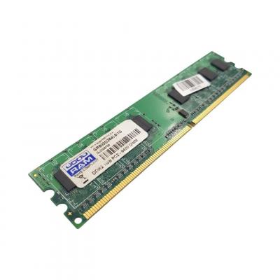Barrette M&eacute;moire 1Go RAM DDR2 GoodRam GR800D264L6/1 DIMM PC2-6400U 1Rx8 