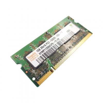Barrette M&eacute;moire 1Go RAM DDR2 Hynix HYMP112S64CP6-Y5 SO-DIMM PC2-5300S 