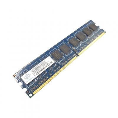 Barrette M&eacute;moire 1Go RAM DDR2 Nanya NT1GT72U8PA1BY-3C DIMM PC2-5300E 2Rx8 