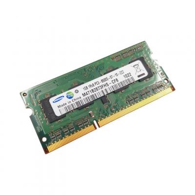 Barrette M&eacute;moire 1Go RAM DDR3 Samsung M471B2873FHS-CF8 SO-DIMM PC3-8500S 