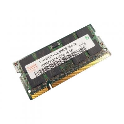 Barrette M&eacute;moire 512Mo RAM DDR2 Hynix HYMP564S64CP6-Y5 SO-DIMM PC2-5300S 