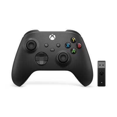 Manette Xbox S&eacute;ries X avec adaptateur sans-fil Windows 10 Noir 