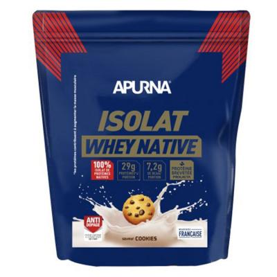 Nutrition prot&eacute;in&eacute;e saveur Cookie et Cream Apurna Isolat Native
