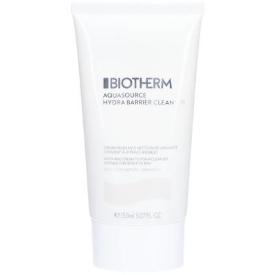 BIOTHERM Aquasource Hydra Barrier Cleanser Mousse nettoyante visage