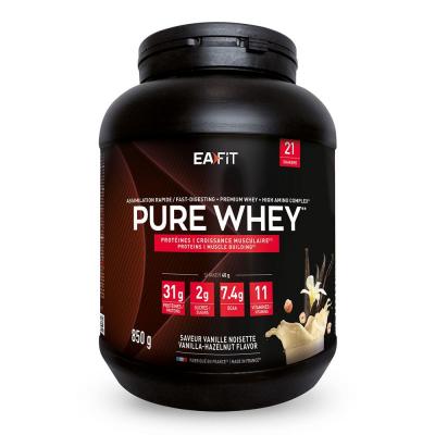 Prot&eacute;ine EA Fit Pure Whey Vanille Noisette