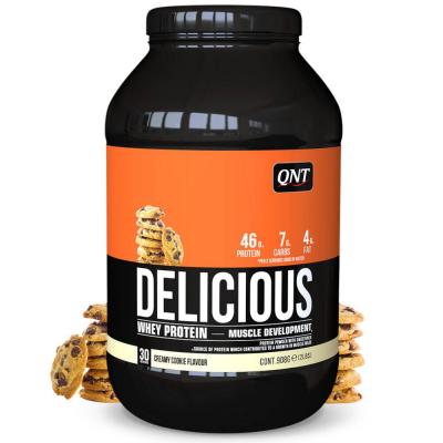 QNT Delicious Whey Protein Cookie cr&egrave;me