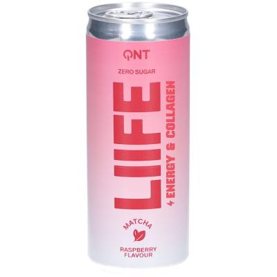 Boisson &eacute;nerg&eacute;tique QNT Matcha Raspberry