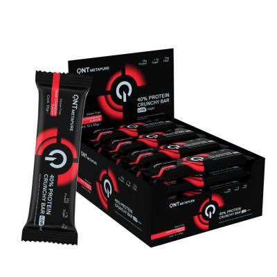 QNT Metapure Barre prot&eacute;in&eacute;e croquante &agrave; la fraise
