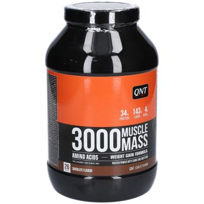 Nutrition prot&eacute;in&eacute;e QNT 3000 Muscle Mass - Chocolat