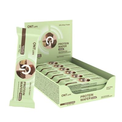 Nutrition prot&eacute;in&eacute;e Noisette QNT Vegan Wafer Bar