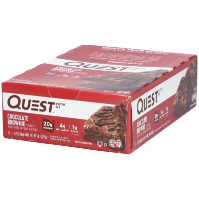 Quest Bar Brownie au chocolat (12 x 60 g) 