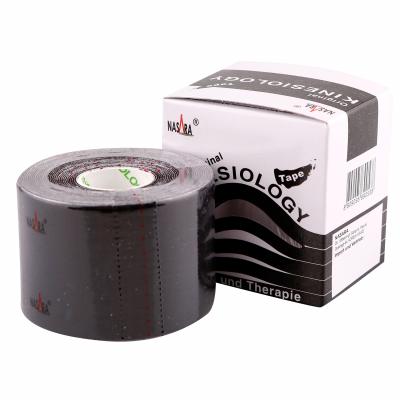 Nasara Kinesiologie Tape 1 Bobine-Noir