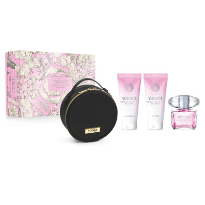 Versace Eau De Toilette Bright Crystal Vapo Gift Set 90ml