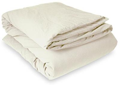 Housse De Couette Palace En Coton Lave - 240x260 Cm - Blanc Lin