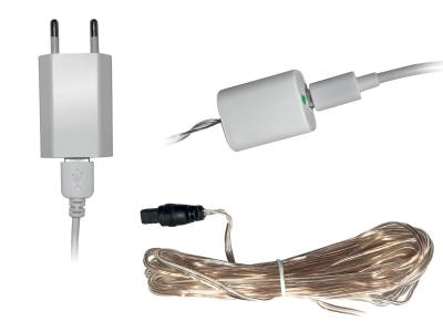 Adaptateur secteur pour voile d'ombrage Led - Jardiline