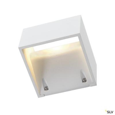 Logs wall applique, carr&eacute;e, blanc, 7,5w led, 3000k - slv - blanc