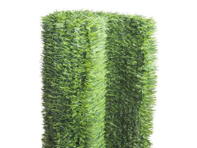 Haie artificielle Luxe 110 brins 6 m - 2 rouleaux 3 x 2 m - Jardideco