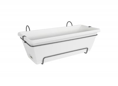 Balconni&egrave;re en plastique elho Barcelona all in 1 - 50 x 20 cm - blanc