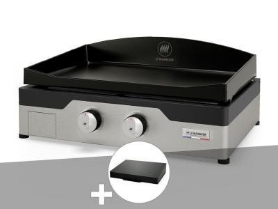 Plancha gaz Signature Allure 260 Duo + Couvercle de protection 