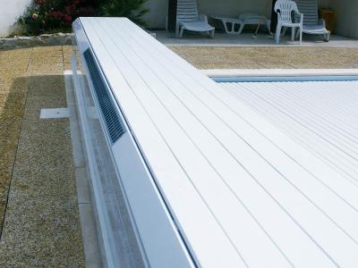 Volet de piscine hors-sol Banc Solar Energy 6,00 x 3,00 m - Abriblue