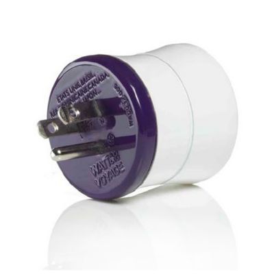 WATTANDCO-Adaptateur de Voyage France vers USA/Canada avec Terre