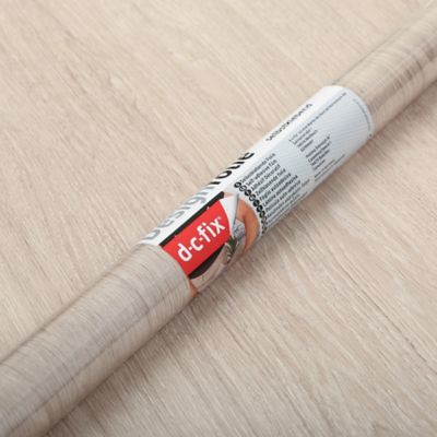 Adh&eacute;sif d&eacute;coratif d-c-fix&reg; bois ch&ecirc;ne Santana chaux 2m x 0.675m