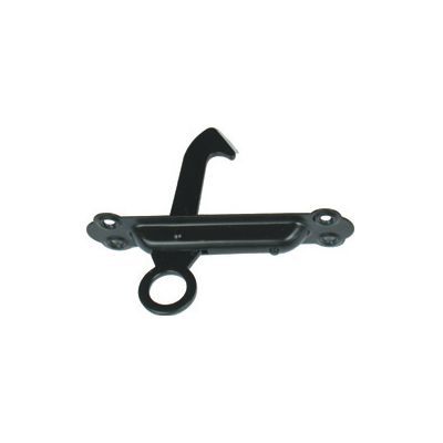Arr&ecirc;t &agrave; ressort acier pr&eacute;peint, H.150 x L.50 x P.126.5 mm
