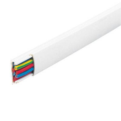 Legrand - cache fils 20 x 10 mm blanc 098234