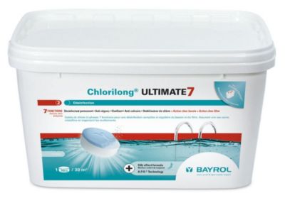 Traitement chlore galets Bayrol CHLORILONG ULTIMATE 7 Bayrol 4,8kg