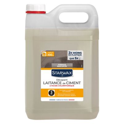 D&eacute;capant Laitance de Ciment STARWAX 5L