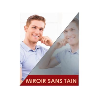 Film adh&eacute;sif vitrage, miroir sans tain r&eacute;fl&eacute;chissant, L.250 x l.90 cm
