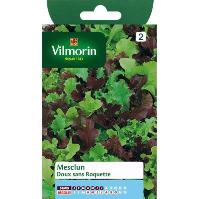 Mesclun doux sans roquette VILMORIN 7.5 g