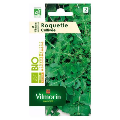 Vilmorin - Sachet graines Roquette cultiv&eacute;e BIO