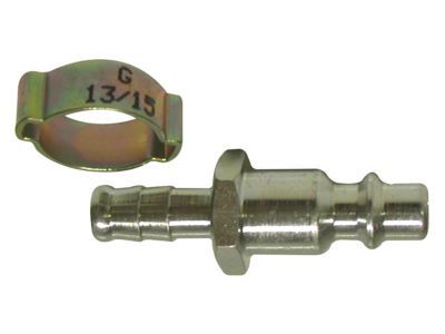 Mecafer - insert cannel&eacute; tuyau 8x13 + collier