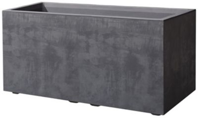 Deroma - Jardini&egrave;re mill&eacute;naire anthracite rectangulaire 79x39 cm