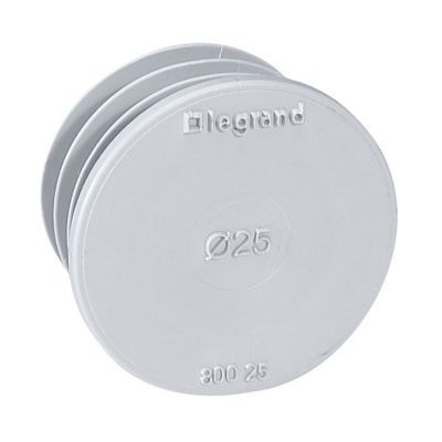 Lot de 8 obturateurs pour bo&icirc;te &agrave; encastrer Ecobatibox - diam&egrave;tre25mm