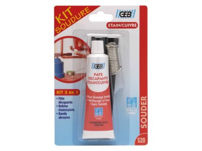 Kit de soudure etain / cuivre, GEB
