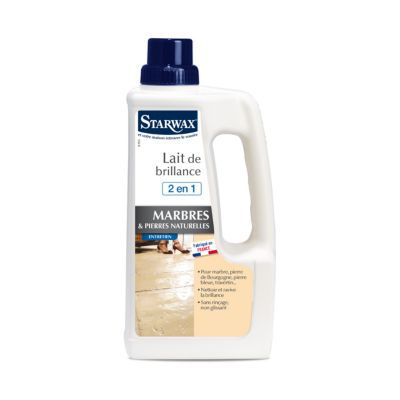 Lait de brillance pour marbres et pierres naturelles 1L Starwax