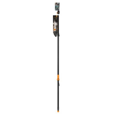 Fiskars Coupe-branches multifonctions t&eacute;lescopique +Scie pour coupe-branches multifonctions