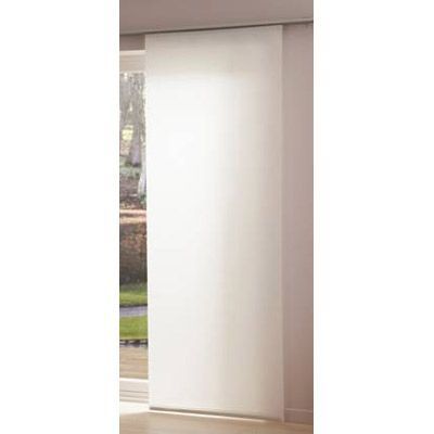Panneau Japonais Tamisant Uni - 45 x 260cm-Blanc