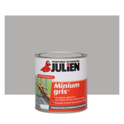 Minimum gris primaire antirouille gris bleut&eacute; mat 250 ml