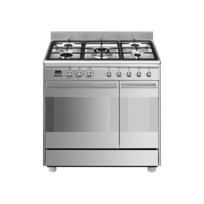 Cuisini&egrave;re gaz SMEG SB 92 MX 8 