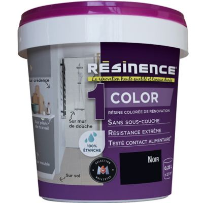 R&eacute;sine multisupports R&eacute;sinence Color noir satin 250ml