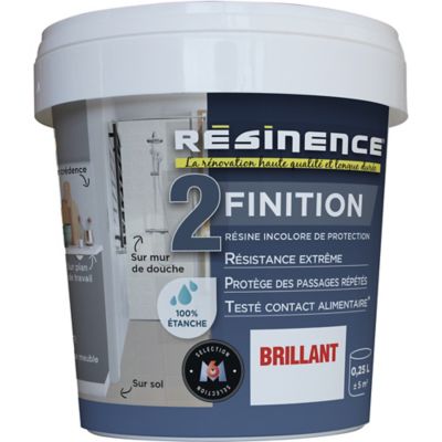 RESINENCE R&eacute;sine de finition Protecteur RESINENCE, Incolore, 0.25 l