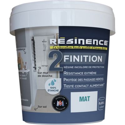 R&eacute;sine de finition Protecteur RESINENCE, Incolore, 0.25 l