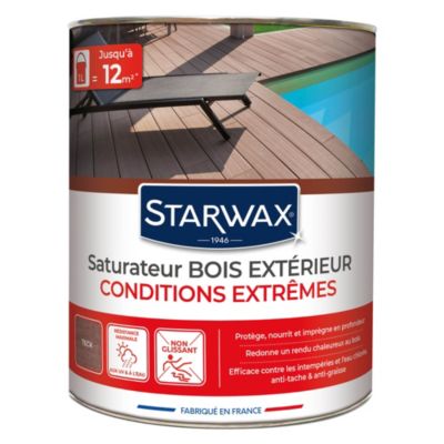 Saturateur Bois ext&eacute;rieur Haute Protection 1 l